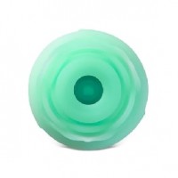 RoseBud, GREEN, GLOW-IN-THE-DARK, 10 Function, Clitoral Sucking & Vibrating, Silicone, Rechargeable